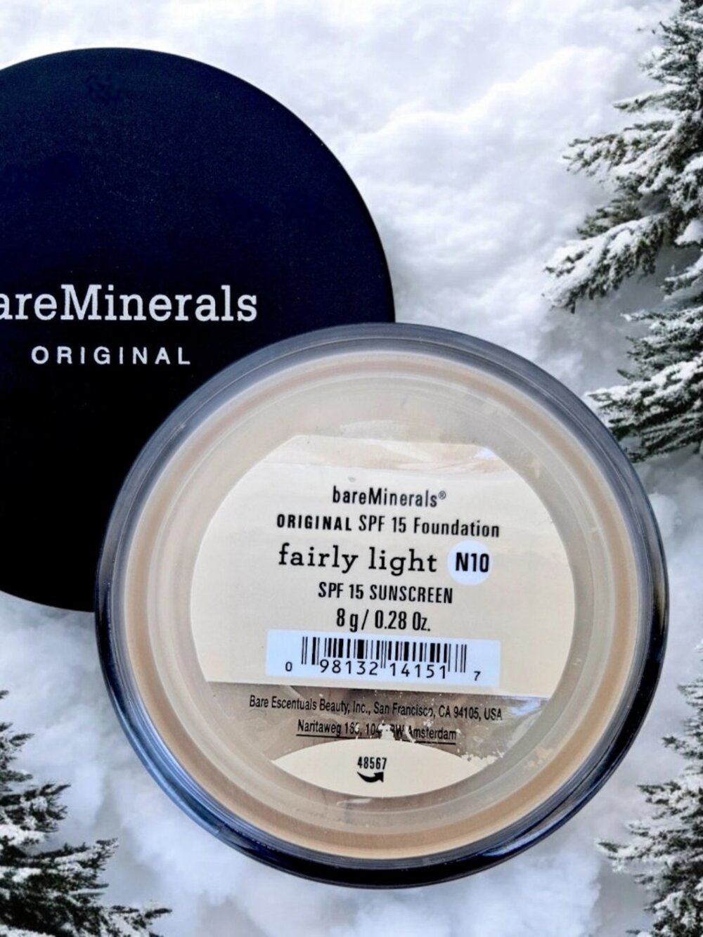 bareMinerals Original Foundation Fairly Light N10 Broad Spectrum SPF 15 8g